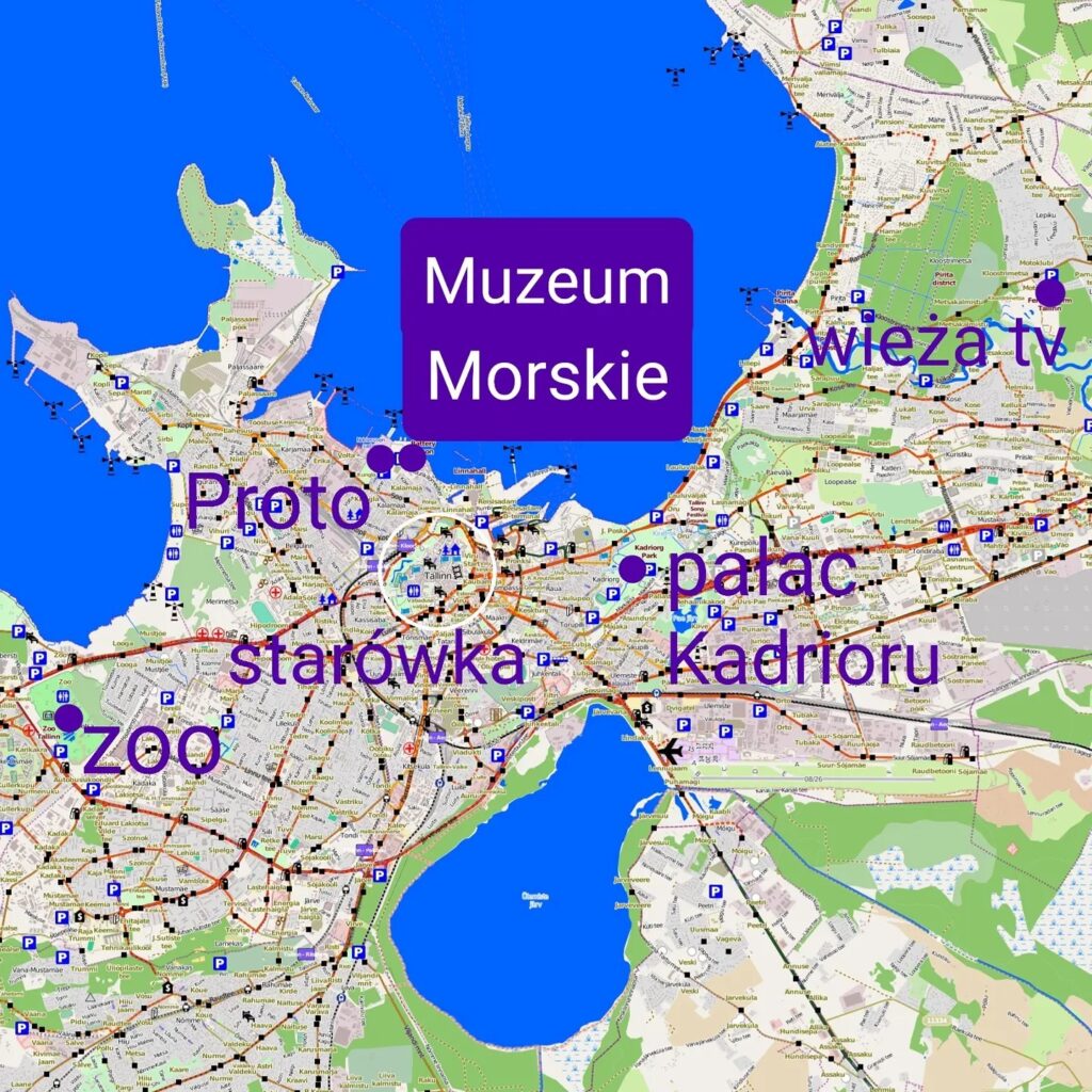 Tallin mapa