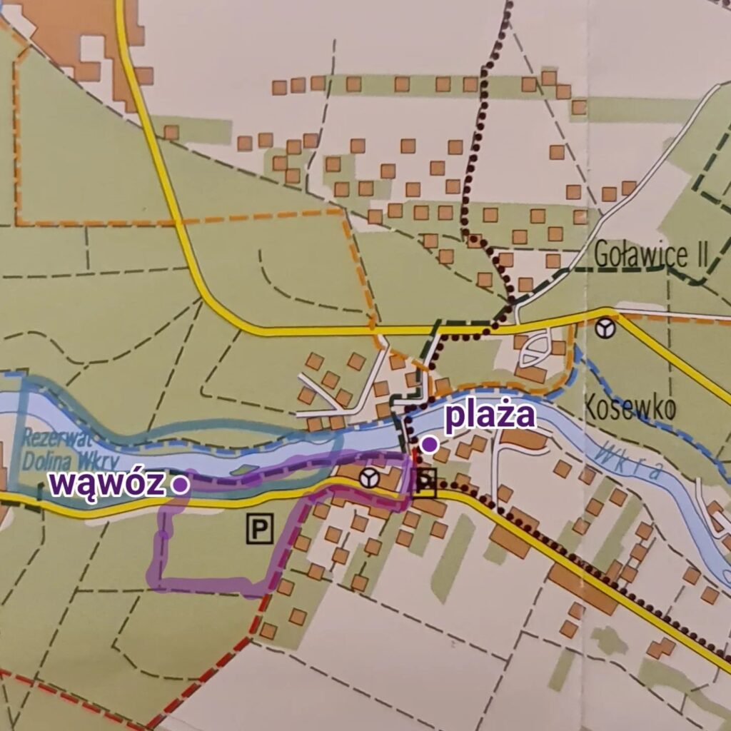 mapa Kosewko