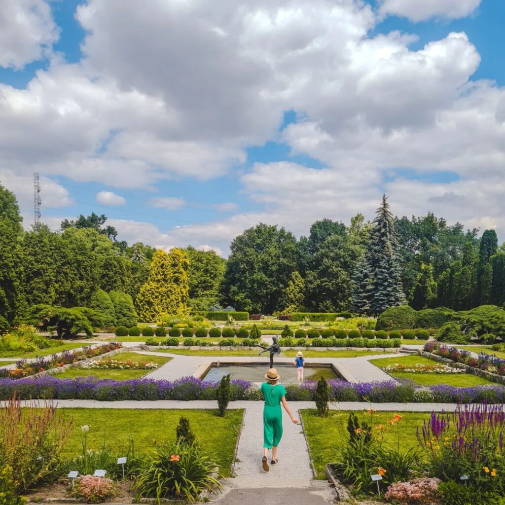 ogród botaniczny w Poznaniu