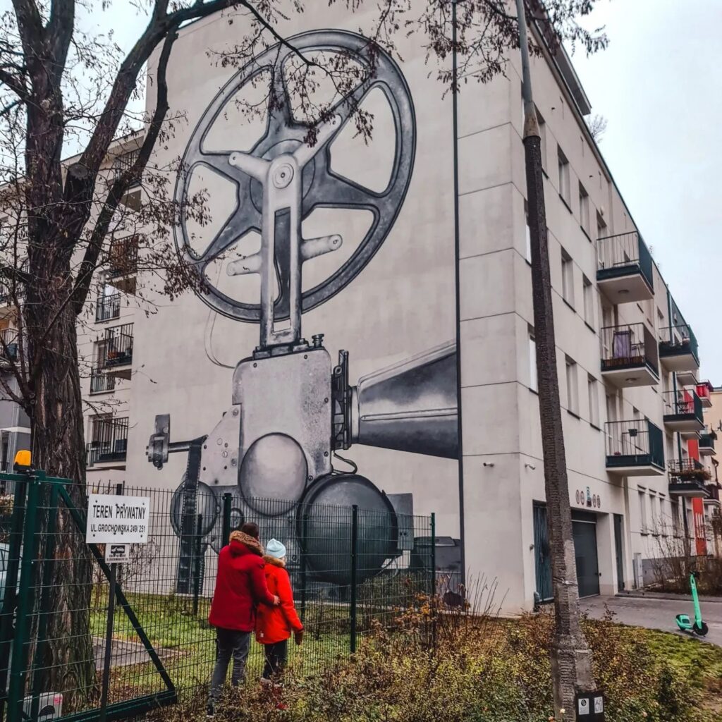 murale Grochowa projektor