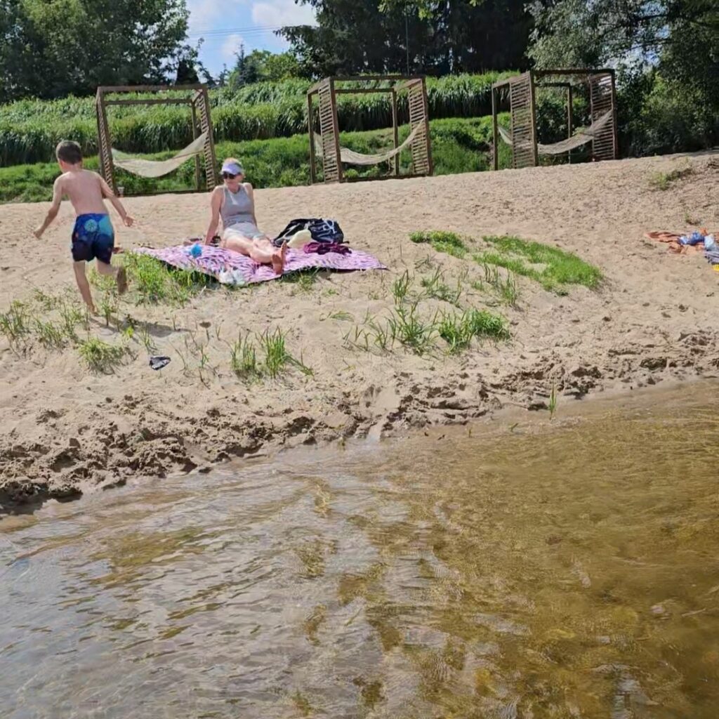 plaża w pomiechowie